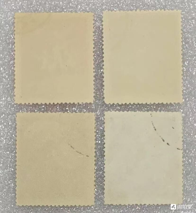 1958年“航空体育运动会”盖销邮票1套4枚。