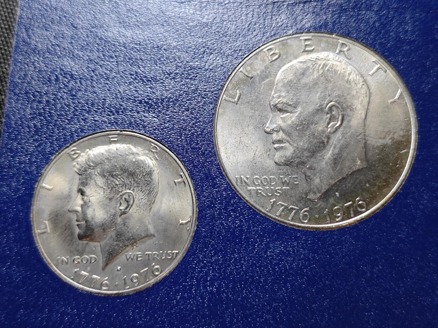 KK钱币收藏小铺   套币专场 2月预留时间 周末发货  美国建国200周年纪念套币