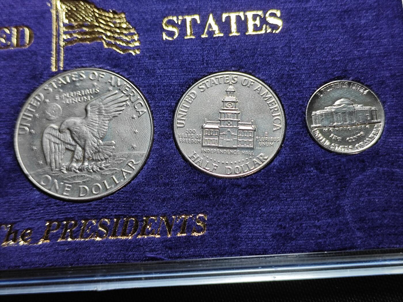 KK钱币收藏小铺   套币专场 2月预留时间 周末发货  美国大小面值一套