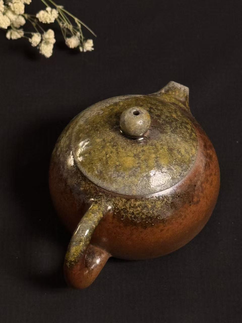 零元拍：原矿紫砂壶柴烧西施（100CC左右）