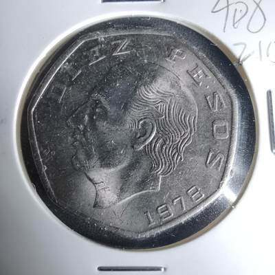 沼泽如烟--第1021场 - 墨西哥1978年10比索