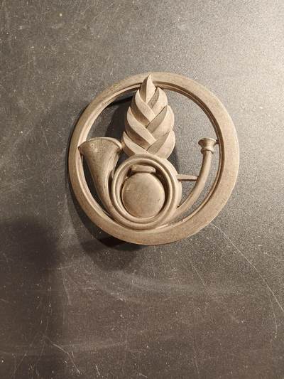 老王徽章第187期 - 法国海关贝雷帽徽