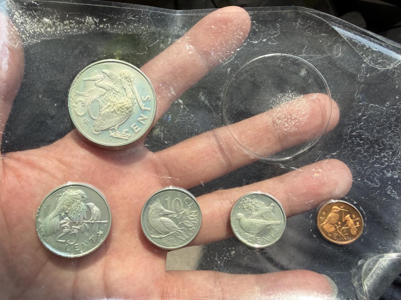 2026年集古藏今外币拍卖第三期-第5场—（总第315拍），可以寄存60天，满160元包邮。  英属维尔京群岛首套精制币套装（1973年），缺主币