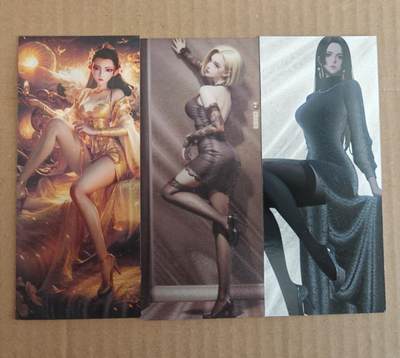 趣卡卡拍No.27期（无佣金免手续费，分享成交有奖） - 【粗闪书签】同人动漫 粗闪 书签3张