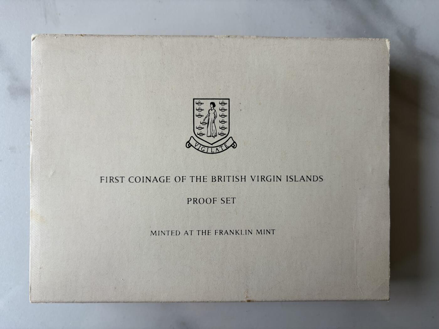 2026年集古藏今外币拍卖第三期-第5场—（总第315拍），可以寄存60天，满160元包邮。  英属维尔京群岛首套精制币套装（1973年），缺主币