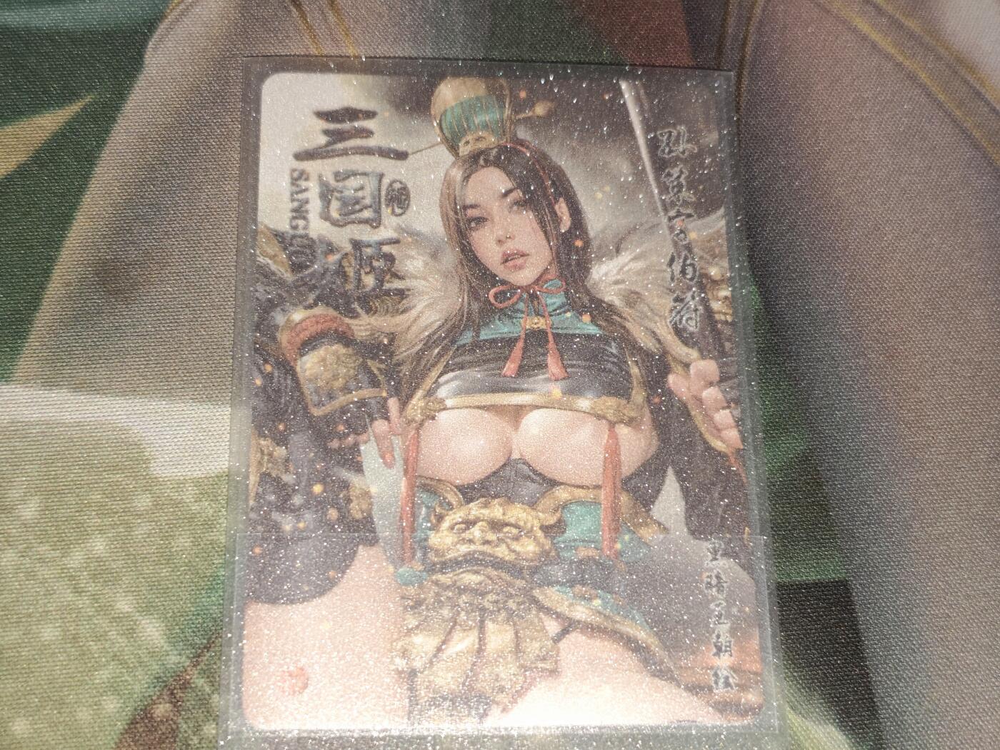 年后第二场，持续收拍中，有兴趣的老板可以私信，拜托拜托 焱卡文化 三国姬 孙策（浮雕折光）