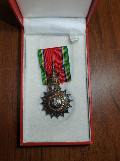 蜀地medal徽章收藏 春季精品拍场 - 泰王国 白象勋章 骑士级 银制