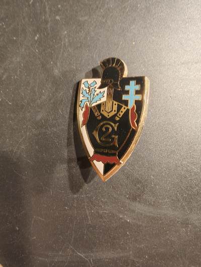 老王徽章第187期 - 法国第2工兵团证章