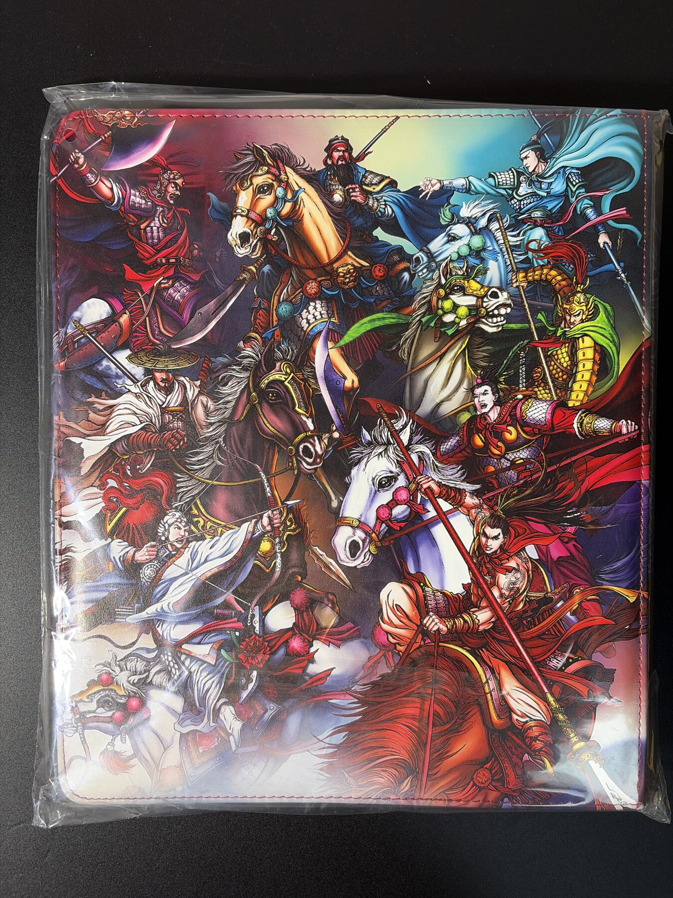 NO.27 好又多金牌大场，每周一站式配齐，方便凑单！（周6晚9点截拍，卖家送拍0抽成！） 【卡册】龙耀水浒 五虎八骠版 9宫卡册一本