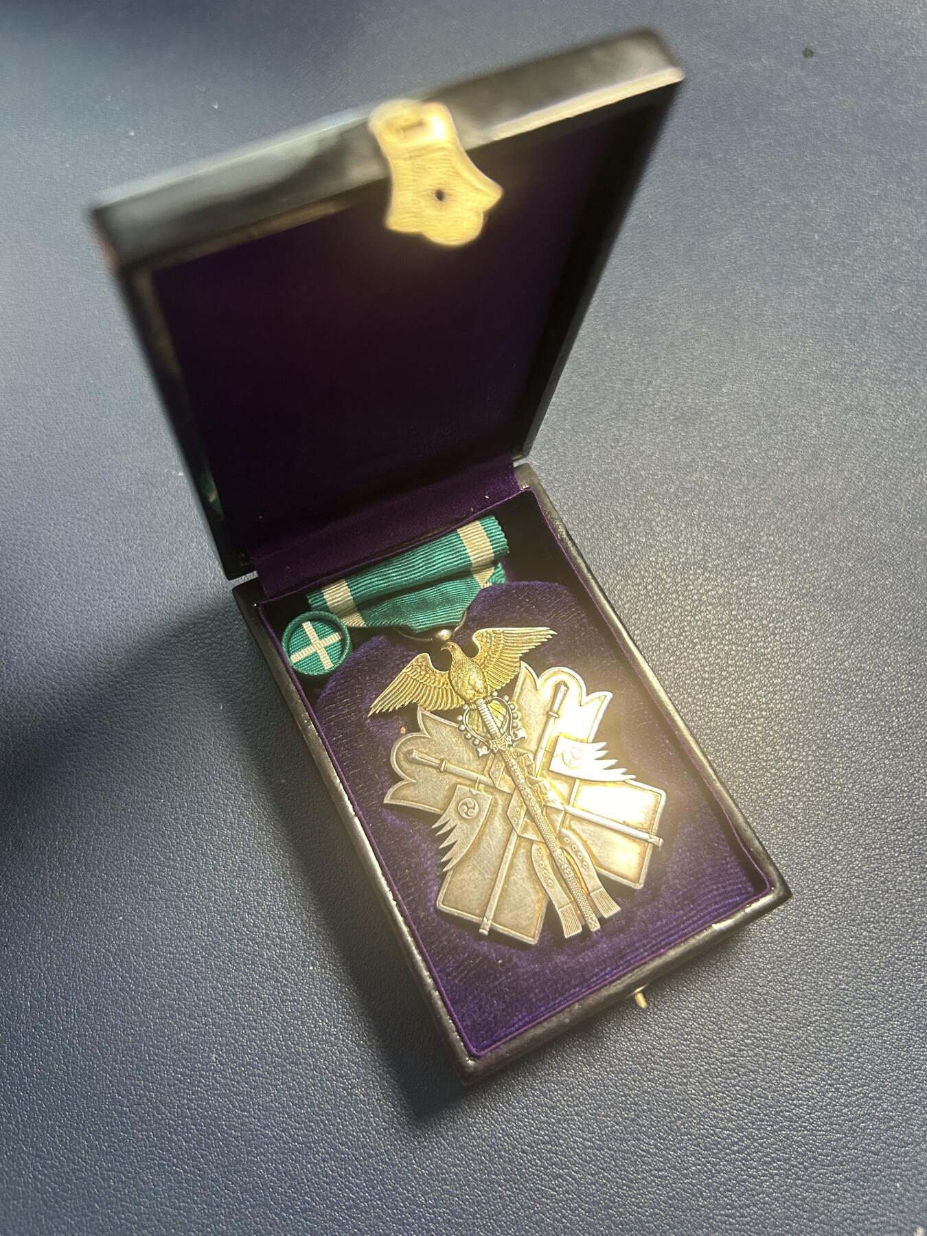 功七级金鵄勋章，7鸟好品盒略齐全