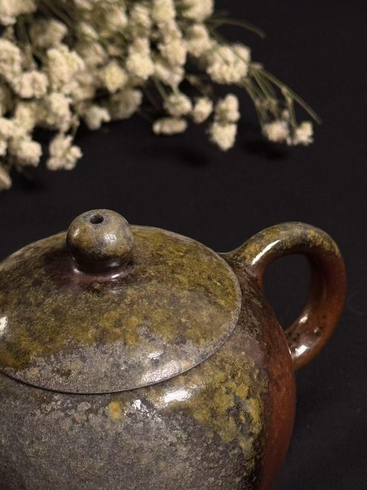 零元拍：原矿紫砂壶柴烧西施（100CC左右）