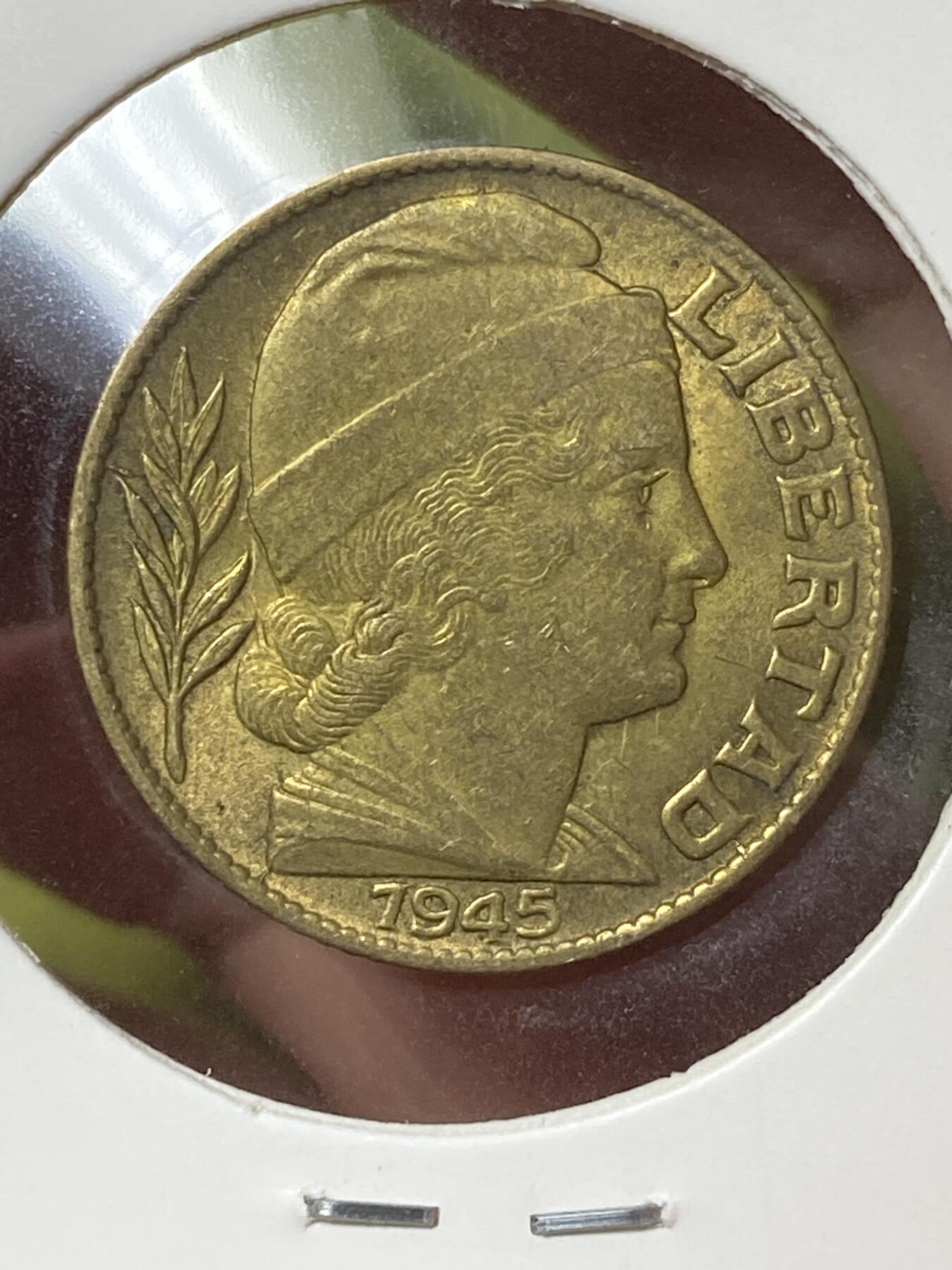 2026年第三十六场(总第二百零五场）外国精品纸夹币场(免佣金) 残光好品–阿根廷🇦🇷1945年20分