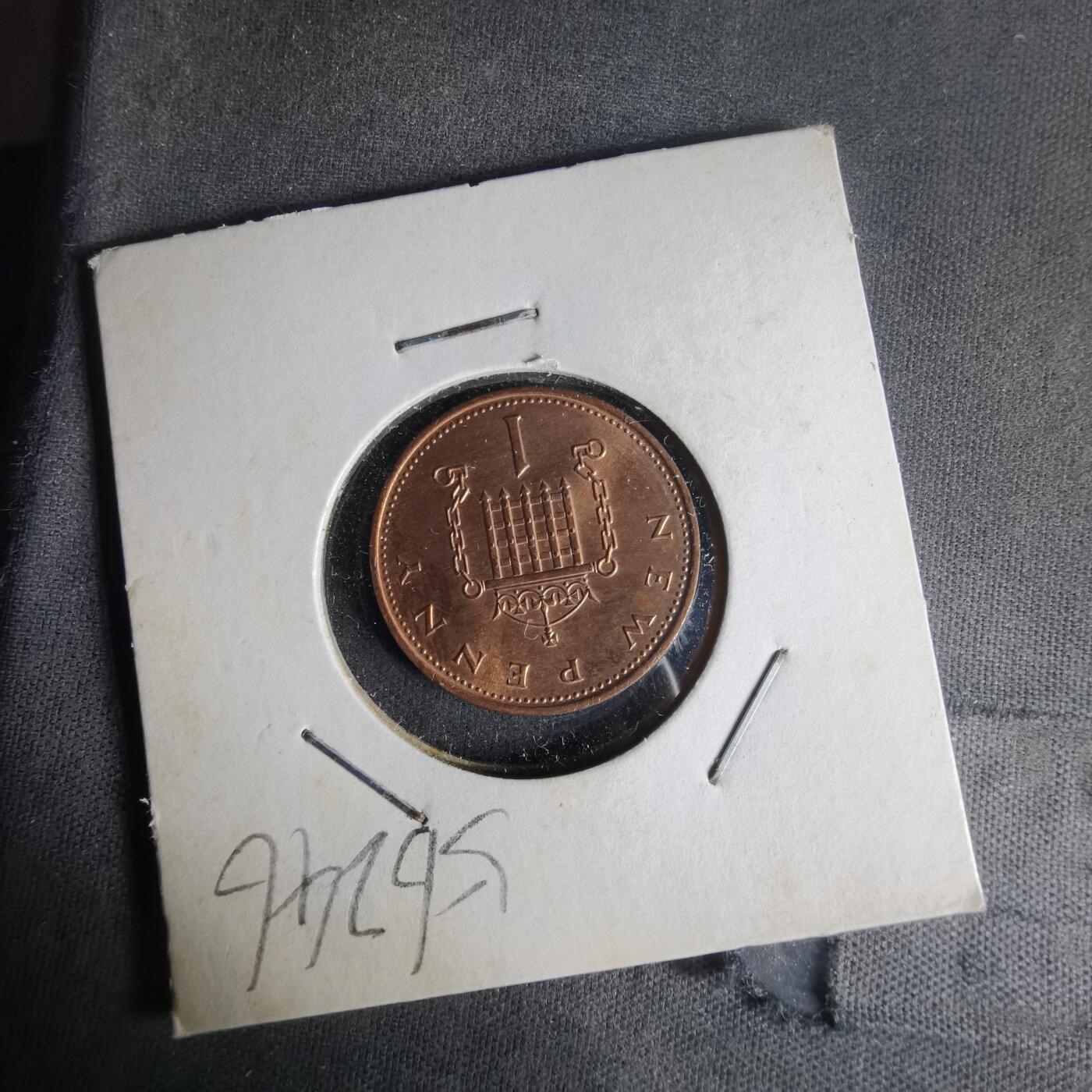 沼泽如烟--第1021场 英国1971年1便士