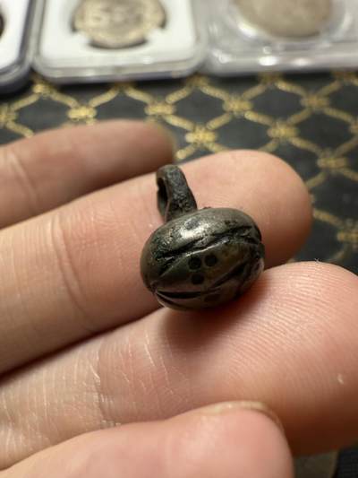 南宋泉阁俄币 外币 国币 专场第二十二期 【送拍无额外佣金】 - 沙俄 小铜扣 带花纹 传世包浆 细节不错 温润好品 