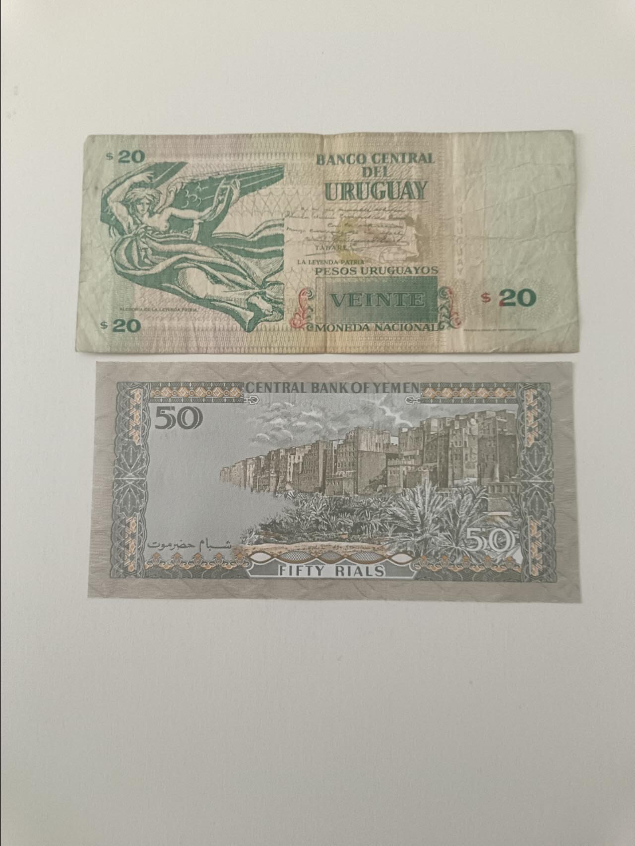 【20260319】非全新纸币和硬币第347场 外国2张纸币