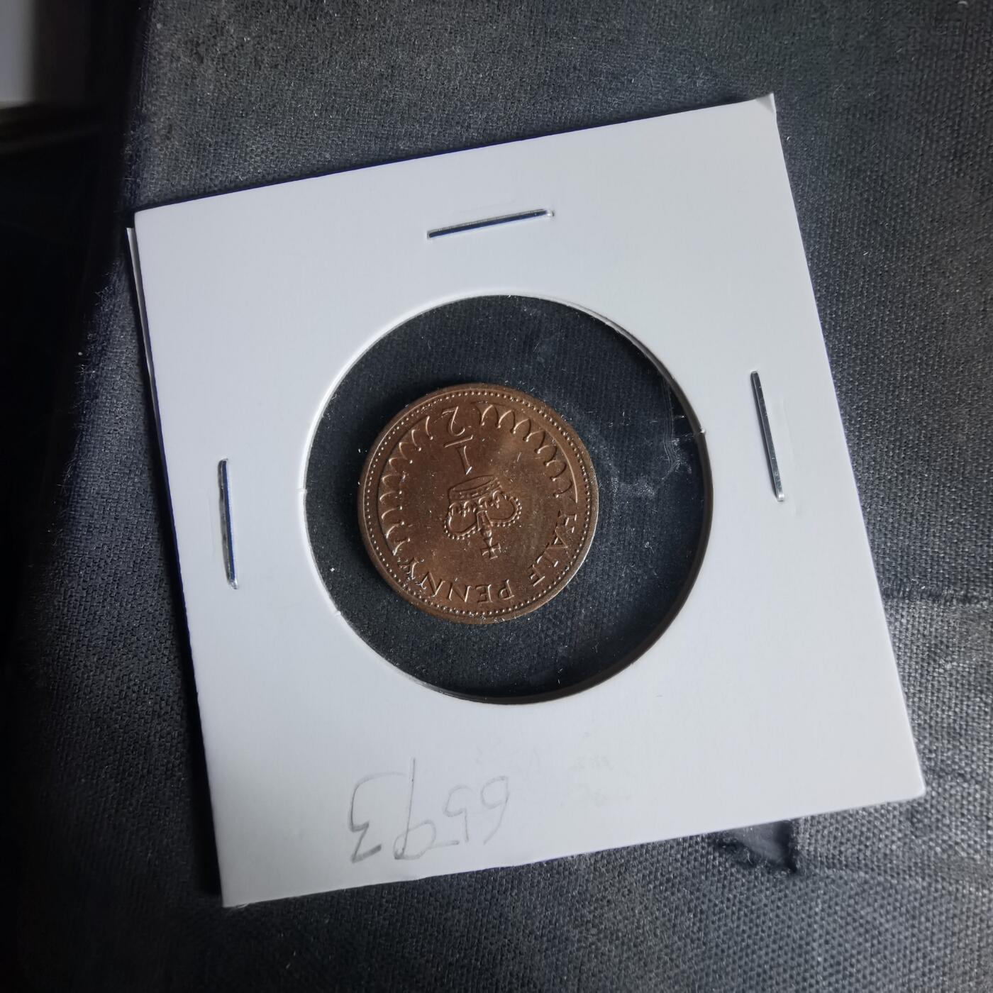 沼泽如烟--第1021场 英国1982年半便士