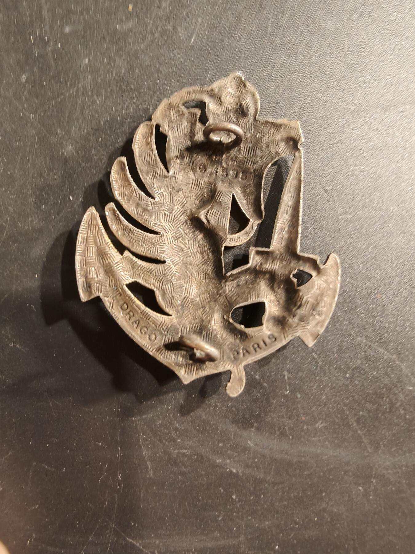 老王徽章第187期 法国海军陆战队第1伞降步兵团证章