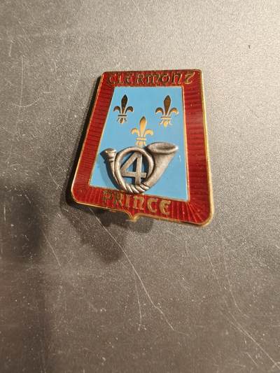 老王徽章第187期 - 法国陆军第4山地步兵团证章