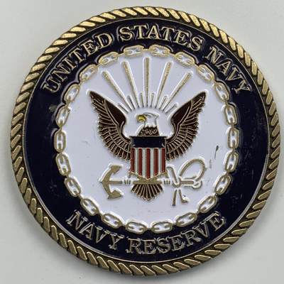 掌中浮雕-藏着的欧洲第055场 - 美国海军第三舰队纪念章，50.4mm