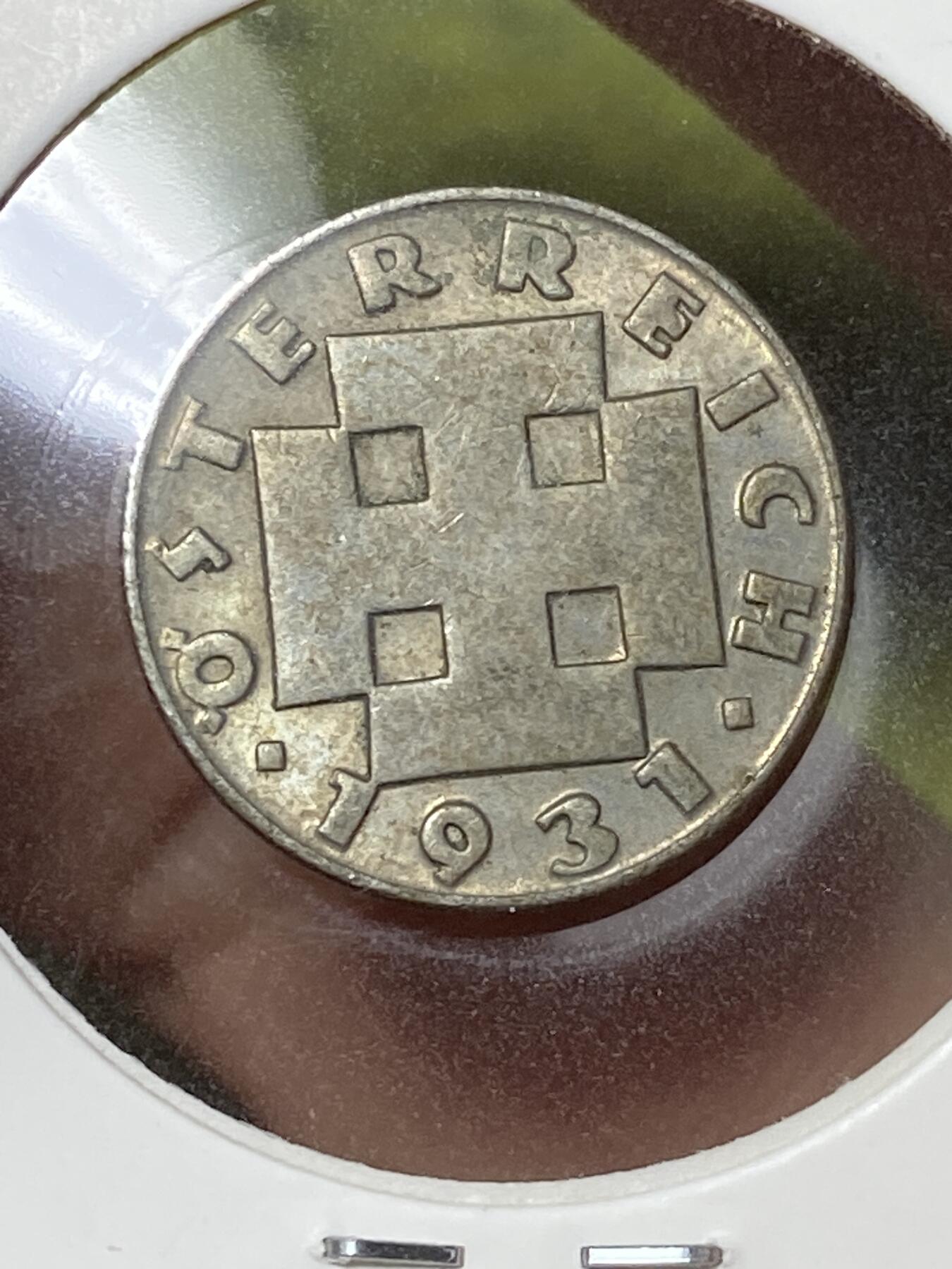 2026年第三十六场(总第二百零五场）外国精品纸夹币场(免佣金) 奥地利🇦🇹1931年5格罗申(二战前共和国时期第二套首发年)