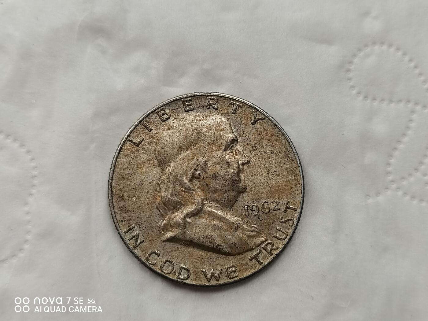 银币 1962年美国大钟银币