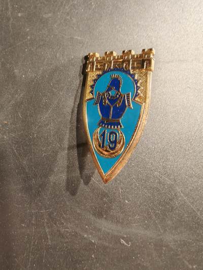 老王徽章第187期 - 法国陆军第19工兵团证章