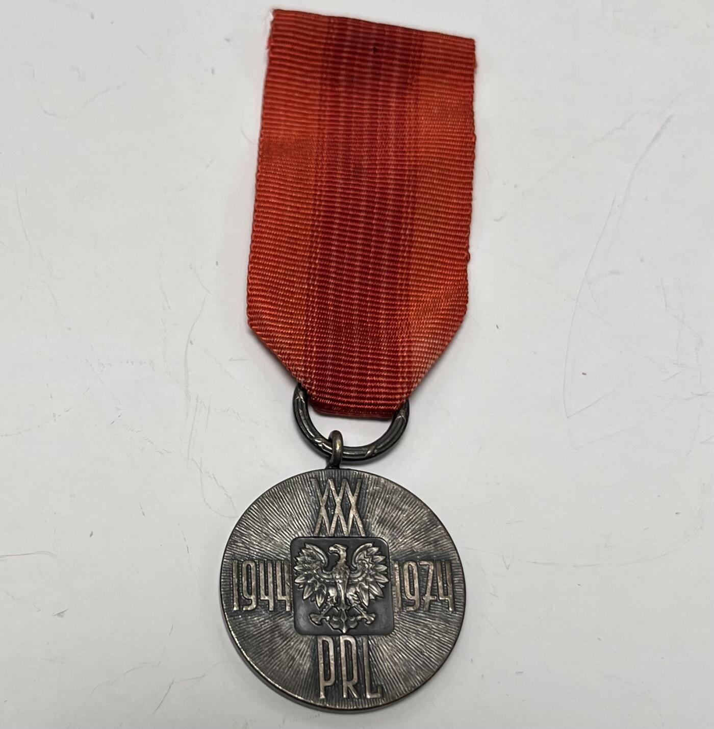 韵星假日军品类拍卖第47期 -- Rimey Holidays Militaria Auction 47 波兰人民共和国建国三十周年奖章