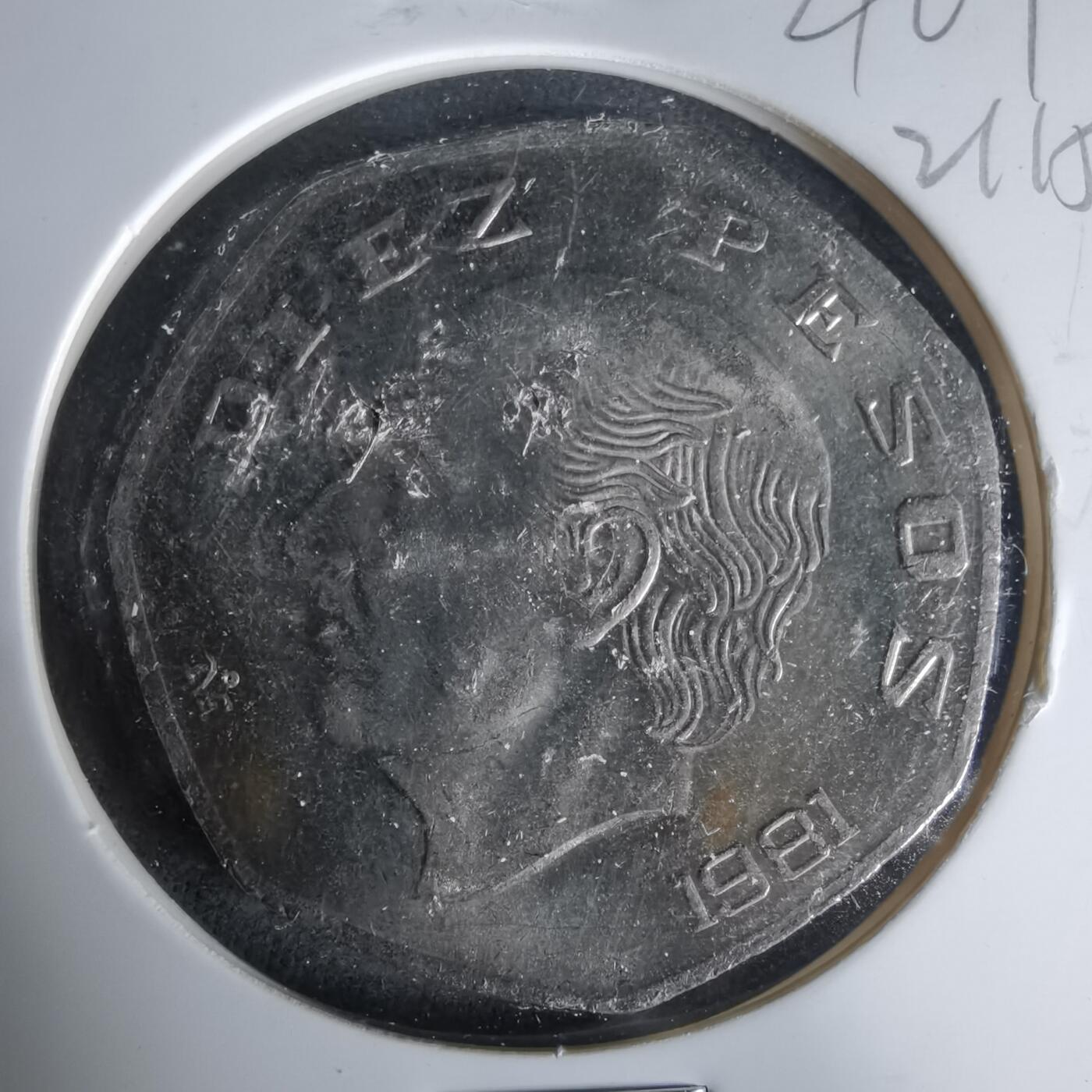 沼泽如烟--第1021场 墨西哥1981年10比索