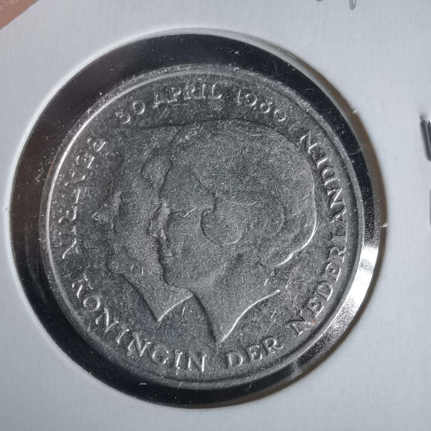 沼泽如烟--第1021场 荷兰1980年1盾