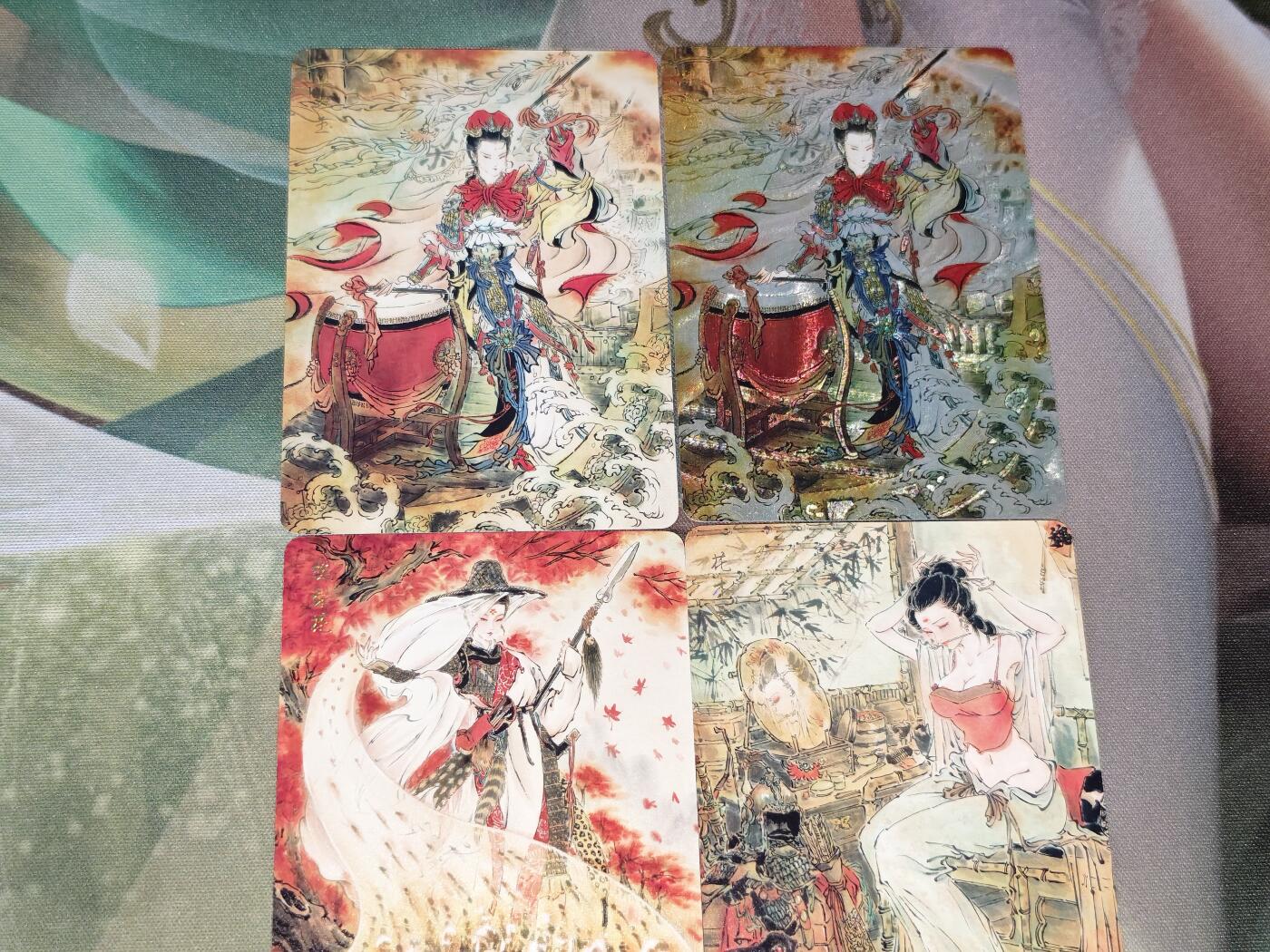 年后第二场，持续收拍中，有兴趣的老板可以私信，拜托拜托 问道东方 彫仙 花木兰 樊梨花 梁红玉*2（3普1粗）