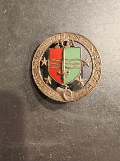 老王徽章第187期 - 法国陆军第2军证章    冷战时期