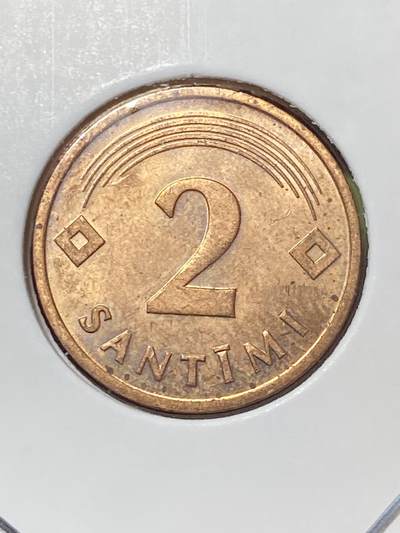 2026年第三十六场(总第二百零五场）外国精品纸夹币场(免佣金) - 拉脱维亚🇱🇻1992年2分(第一套首发年)