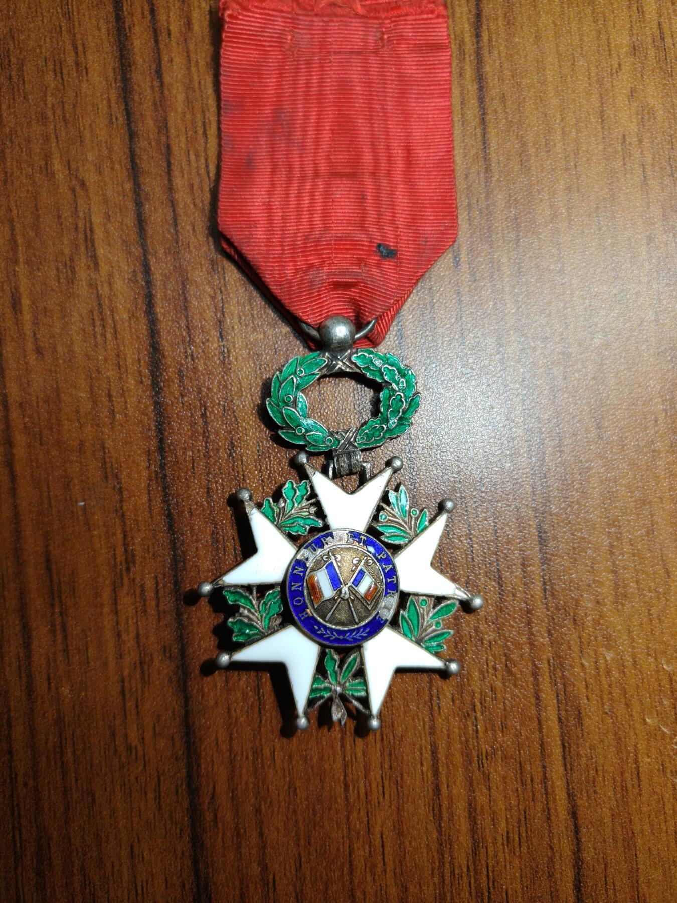 蜀地medal徽章收藏 春季精品拍场 法国第三共和国时期 荣誉军团勋章 骑士级 银制