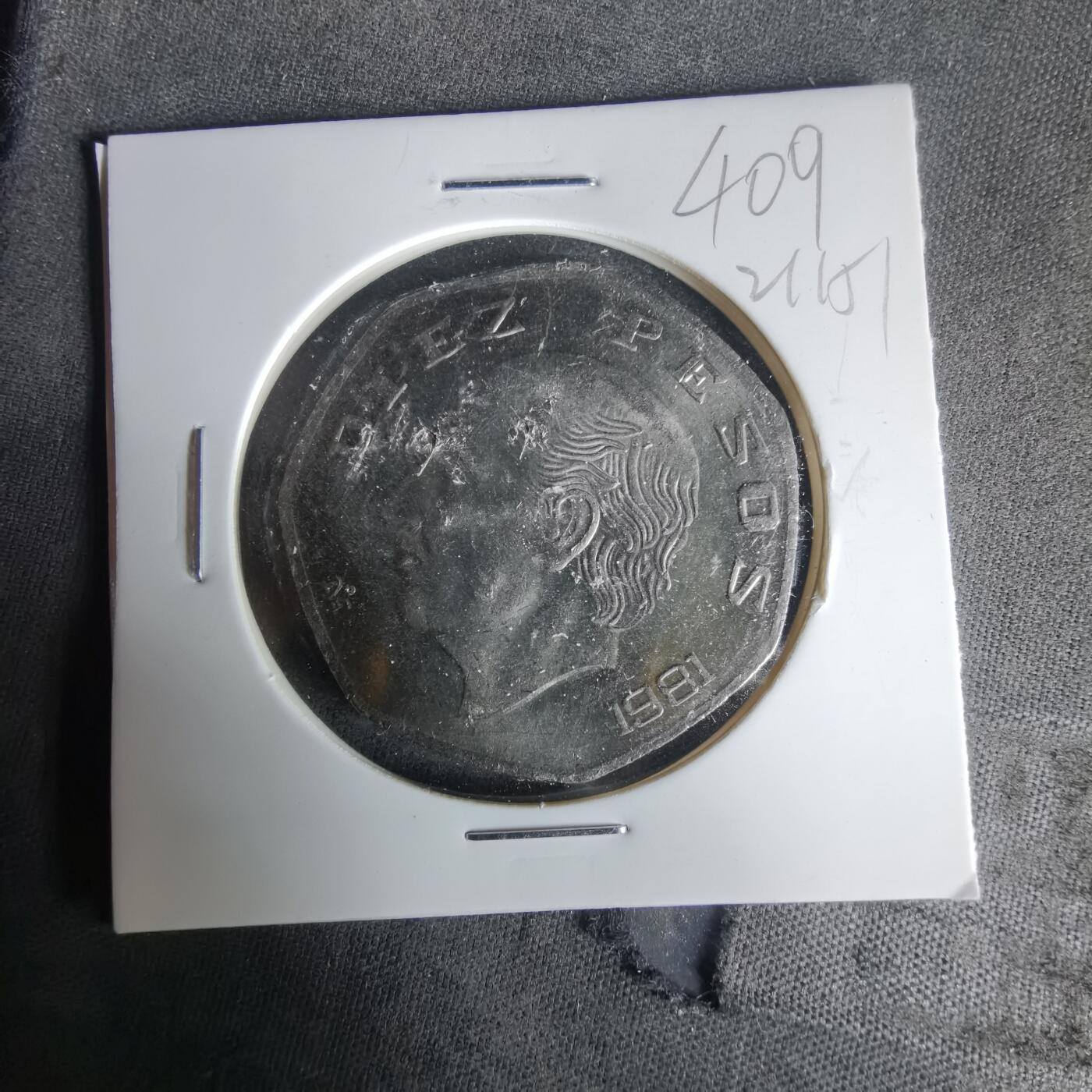 沼泽如烟--第1021场 墨西哥1981年10比索