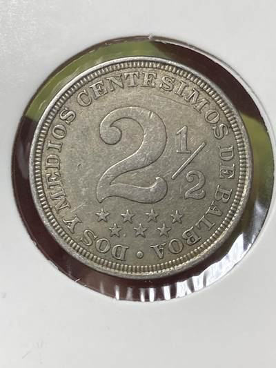 2026年第三十六场(总第二百零五场）外国精品纸夹币场(免佣金) - 少见好品–巴拿马🇵🇦1907单年份2.5分(第一版)