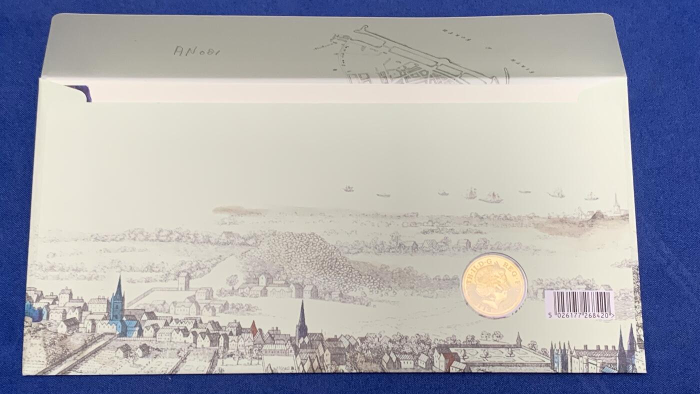 《竞宝斋》第471场 周日，周一，周二 3场连拍 （全场包邮）欢迎送拍 四枚一组 2010-2012年英国1英镑邮币封首日封 城市系列