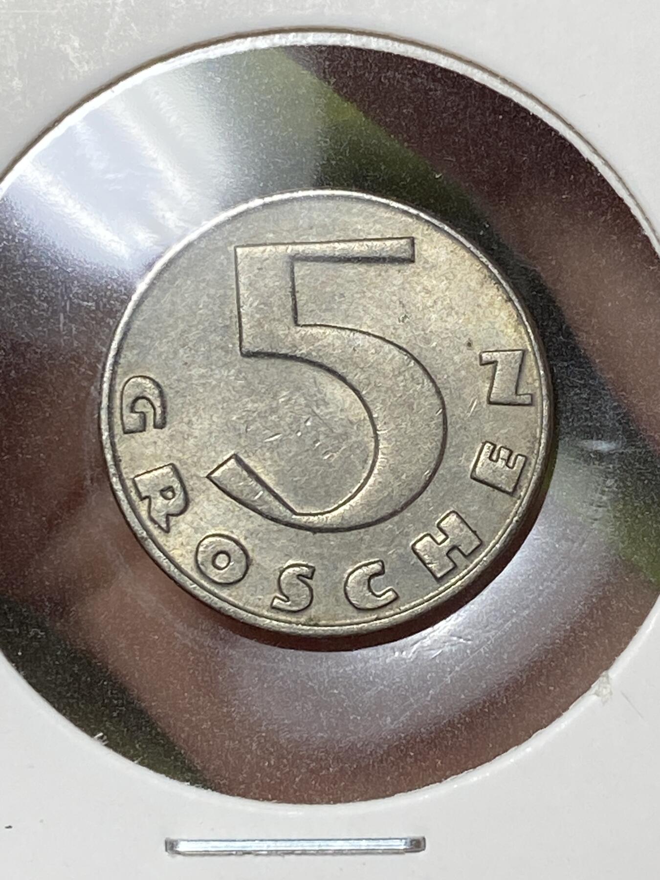 2026年第三十六场(总第二百零五场）外国精品纸夹币场(免佣金) 奥地利🇦🇹1931年5格罗申(二战前共和国时期第二套首发年)