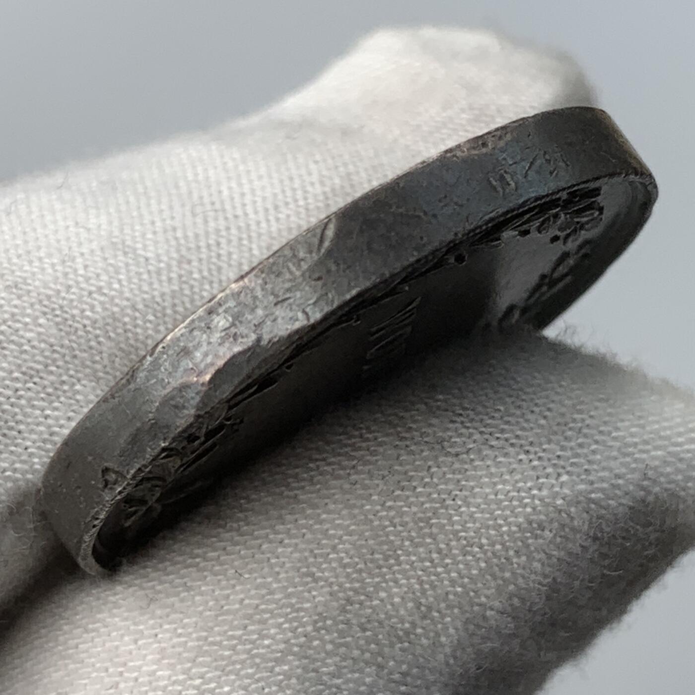 掌中浮雕-藏着的欧洲第055场 1879年田径协会银章，32mm，24.4g，背面有银标