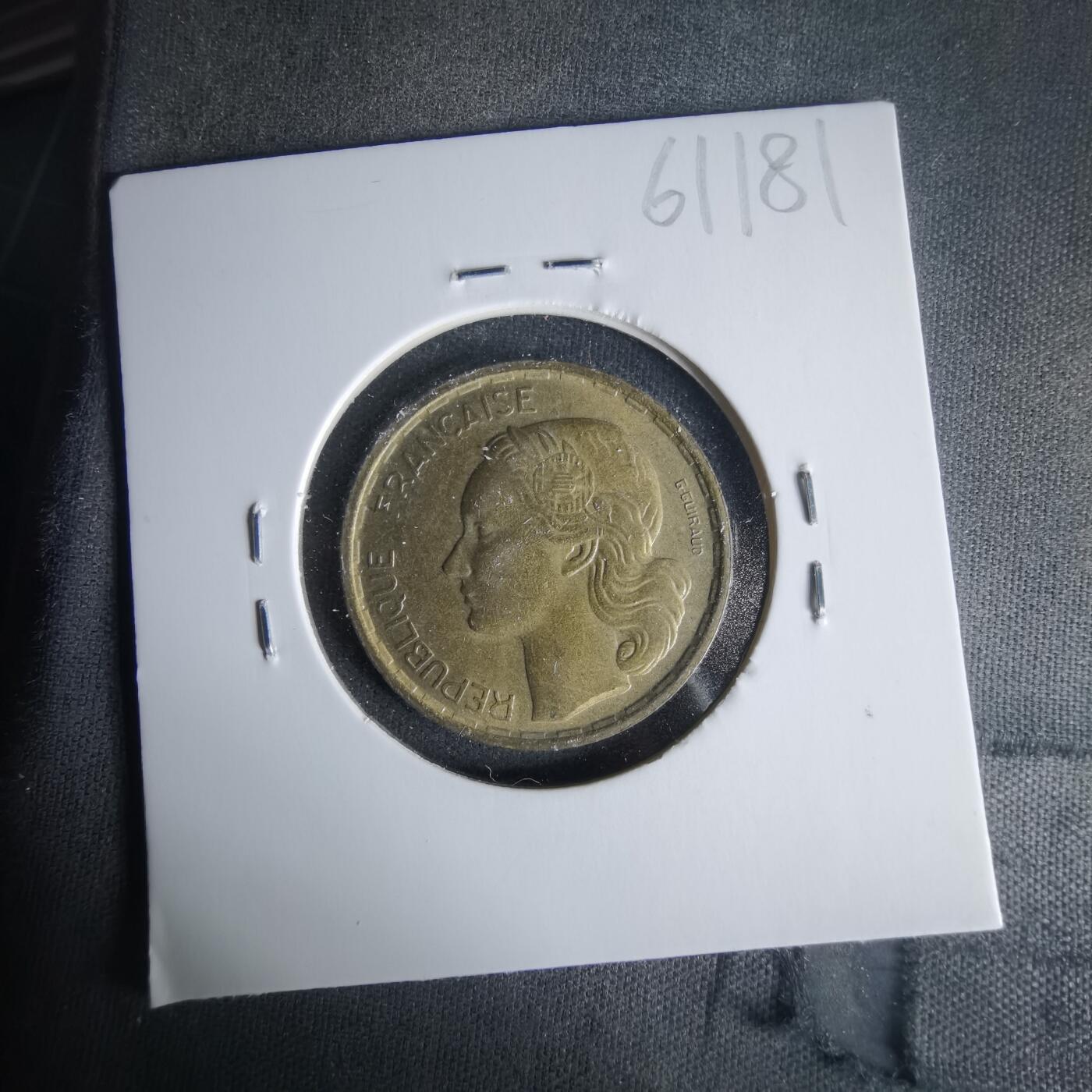 沼泽如烟--第1021场 法国1950年20法郎