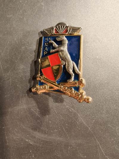 老王徽章第187期 - 法国陆军第35伞降炮兵团证章