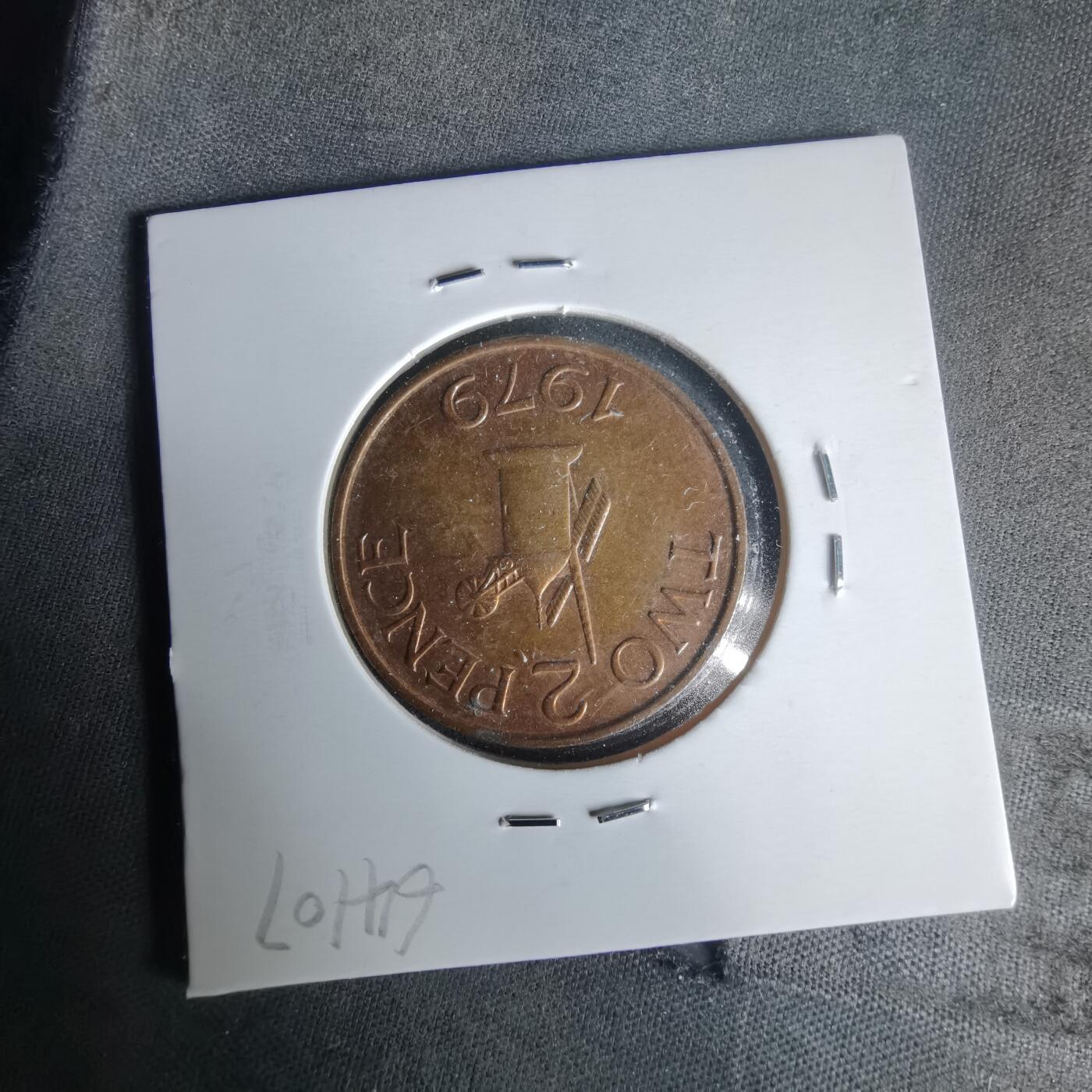 沼泽如烟--第1021场 根西1979年2便士