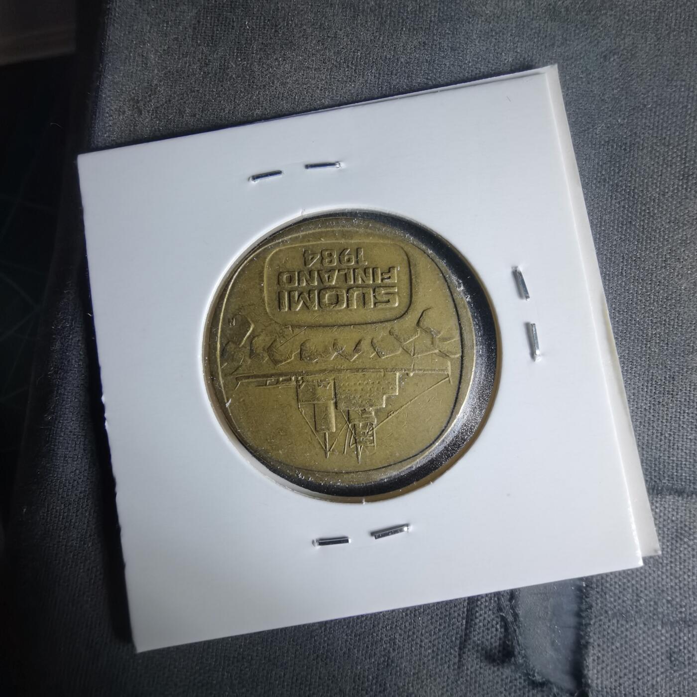 沼泽如烟--第1021场 芬兰1984年5马克