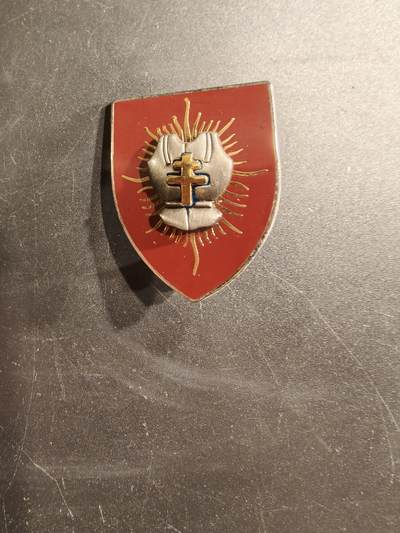 老王徽章第187期 - 法国陆军第12胸甲骑兵团证章