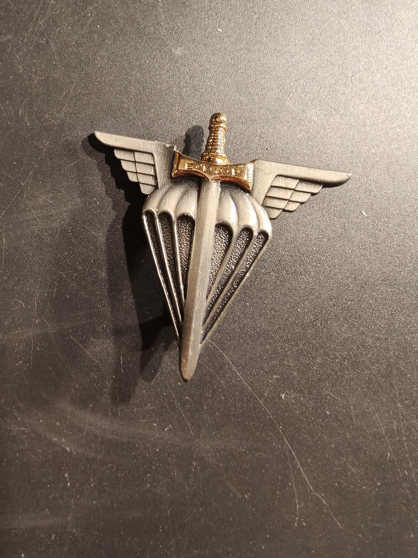 老王徽章第187期 法国空降兵学校证章