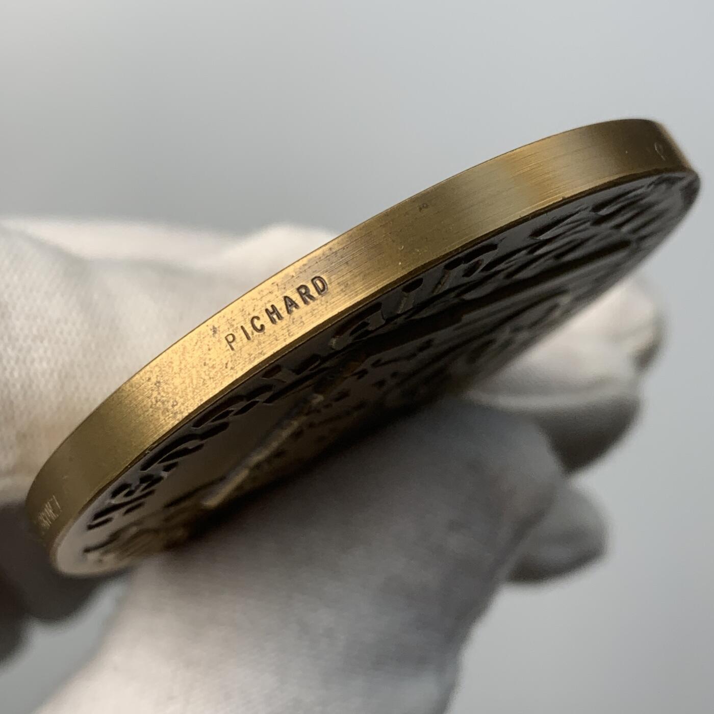 掌中浮雕-藏着的欧洲第055场 法国圣埃尔布兰市铜章，50mm