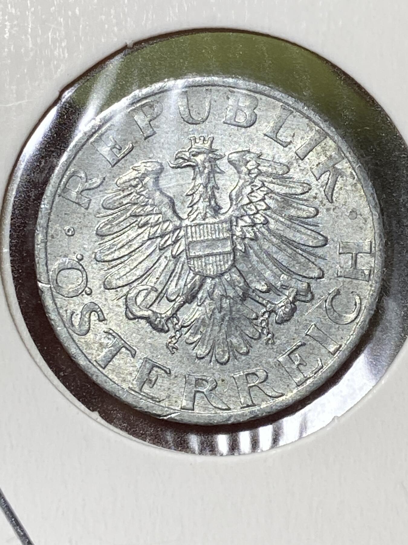 2026年第三十六场(总第二百零五场）外国精品纸夹币场(免佣金) 好品–奥地利🇦🇹1992年5格罗申锌币(二战后共和国时期)