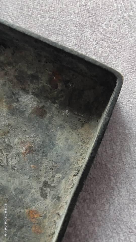 刻铜墨盒盖，92*92厚重