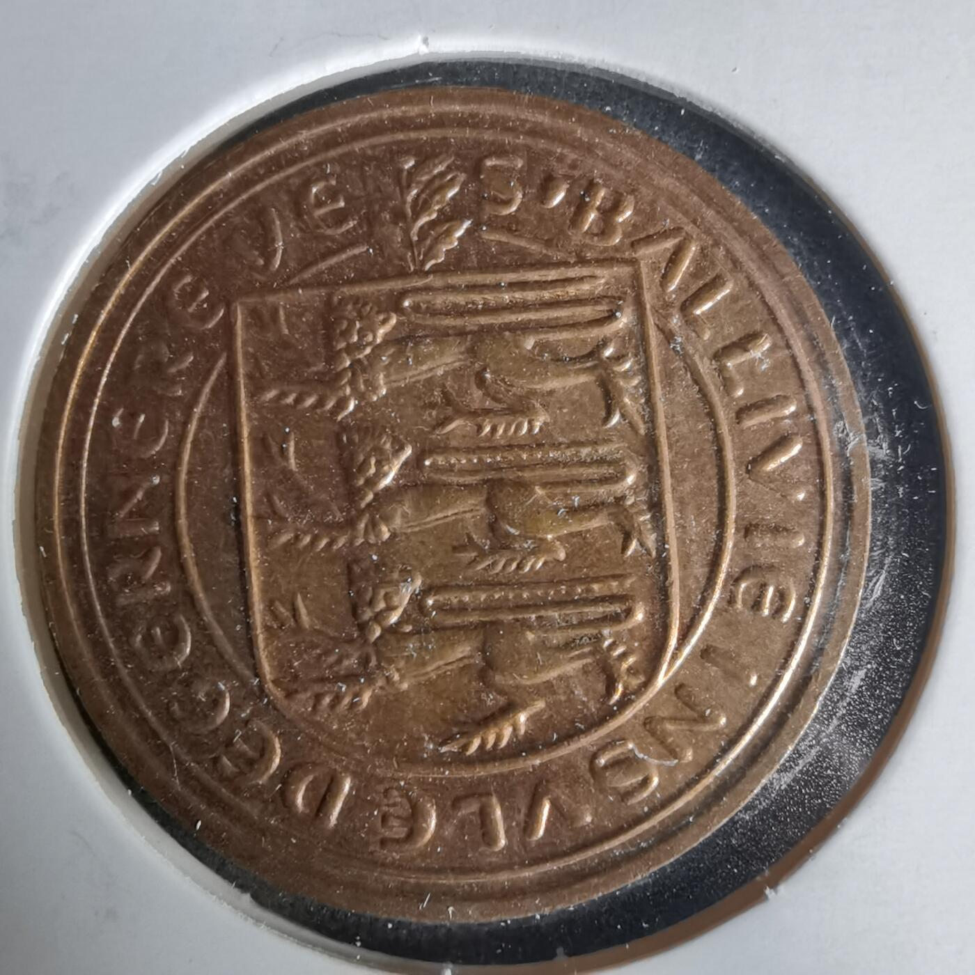 沼泽如烟--第1021场 根西1979年2便士