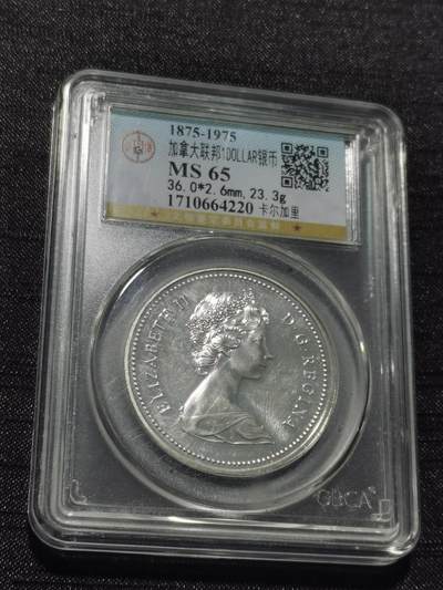 天下钱庄专场欢迎参拍 - 加拿大1加元银币