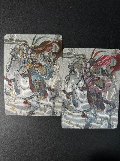 NO.27 好又多金牌大场，每周一站式配齐，方便凑单！（周6晚9点截拍，卖家送拍0抽成！） - 橙卡文化 西游百媚特卡 双刀扈三娘 原色+异色 粗闪